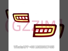 Светодиодный бамперный свет Задняя туманная лампа Светодиодный тормозный свет Динамический светоотражатель для Prado