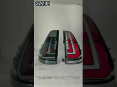 Prado 2003-2009 Автомобиль светодиодный задние фонари Черный Желтый Toyota светодиодный задние фонари