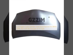 Крышка автомобильного двигателя из нержавеющей стали Капот для BMW 2018-2021 G30 38 Изменен на стиль CS