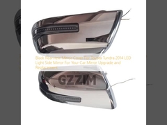 Черная крышка зеркала заднего вида для Toyota Tundra 2014, светодиодное боковое зеркало для улучшения и замены зеркала вашего автомобиля