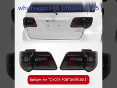 Светодиодные фонари заднего фонаря с янтарным сигналом поворота Toyota Fortuner 2011 2012 2013 2014 2015