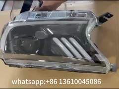 Пластиковый черный светодиодный фары для автомобилей для Toyota HILUX REVO ROCCO