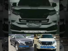 FJ150 Пластиковый кузовный комплект для Prado FJ150 2018 Комплект конверсии Передний задний кузовный комплект Черный Белый