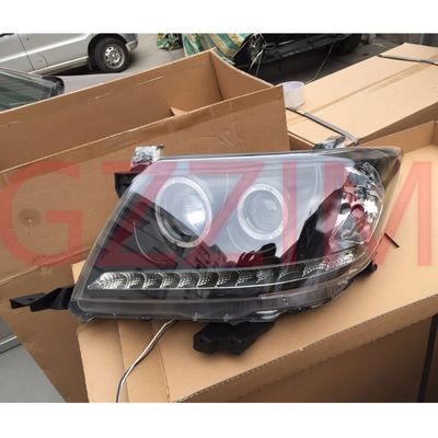 Toyota Hilux Vigo 2008 Modified LED Front Lamp Replacement ABS Plastic Head Lamp