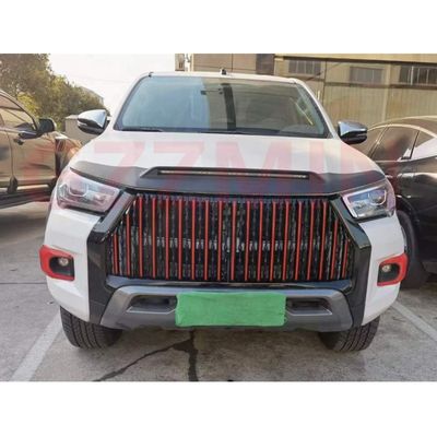 Car Grille ABS Front Bumper Grille For Toyota Hilux Rocco 2021
