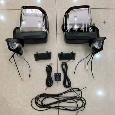 ABS Plastic Side Mirrors Door Mirror Reversing Mirror With Steering Lamp For FJ 7 Series