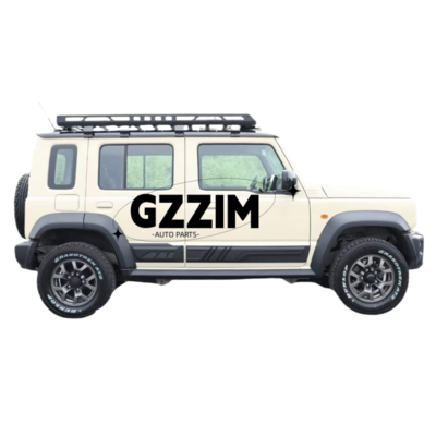 Молдинг отделки двери из черного АБС-пластика для Suzuki Jimny