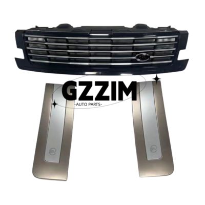 Modified Car Front Bumper Grille Auto Grille With Light Car Grilles For 2023 vogue SV